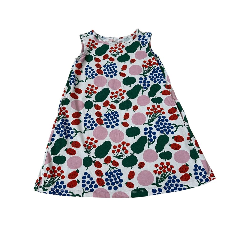Uniqlo x Marimekko Fruit Print Dress Kids Size 5-6